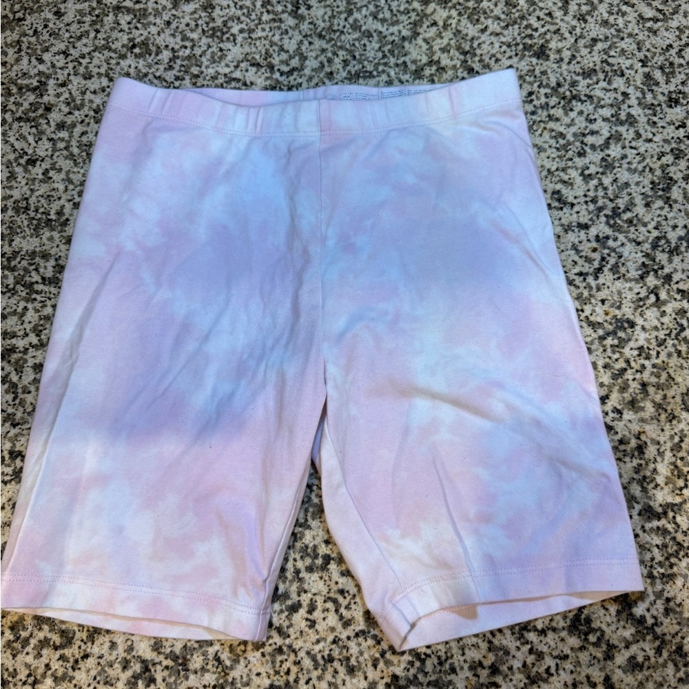 Wonder nation size 10-12 Tie-Dye‎ Biker Shorts